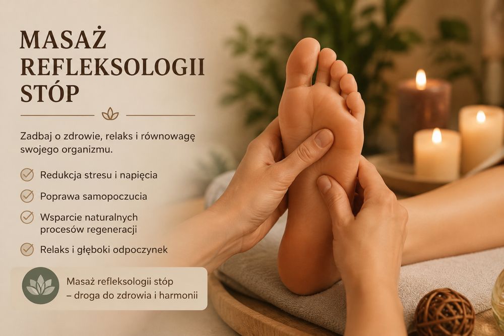 Refleksologia stóp – zabiegi w promocyjnej cenie | Szukam osób do praktyki | Wrocław