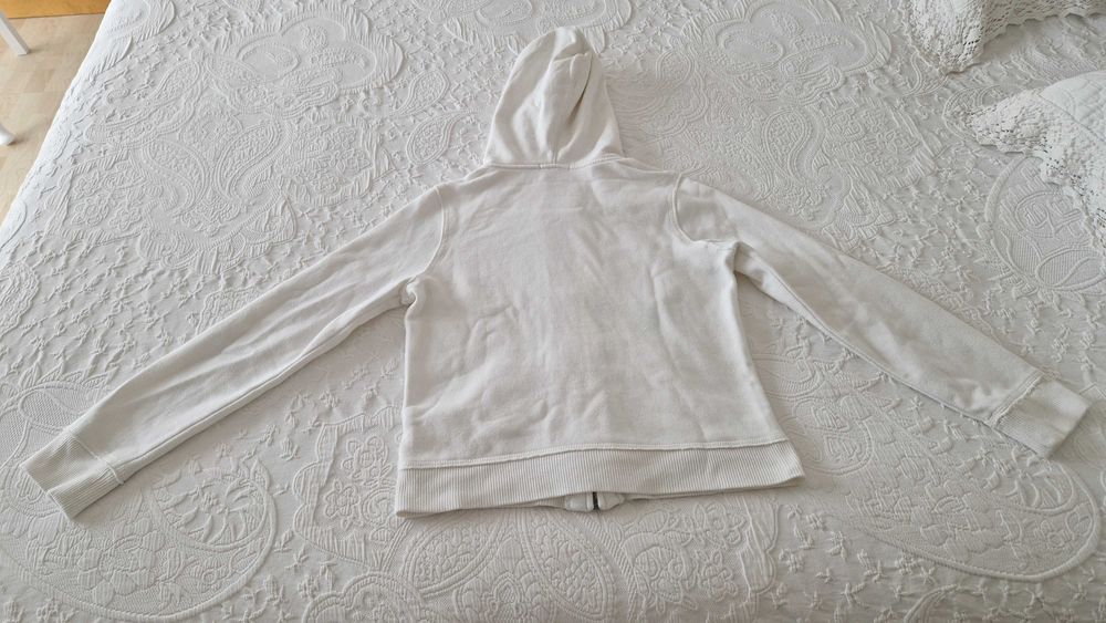 Casaco com Capucho Gap Kids XL - 12 anos branco