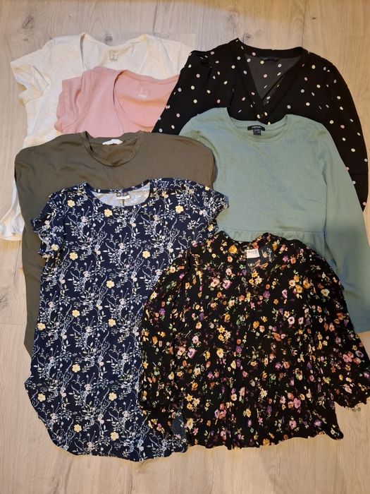 Paczka ubrań ciążowych i do karmienia rozm 40/42