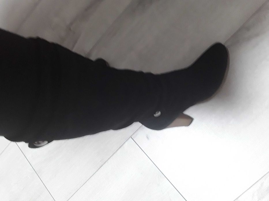 Жіночі замшеві зимні сапожки