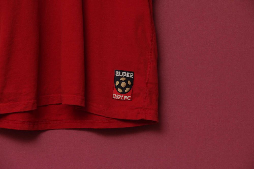 Superdry England trophy series рр S футболка из хлопка