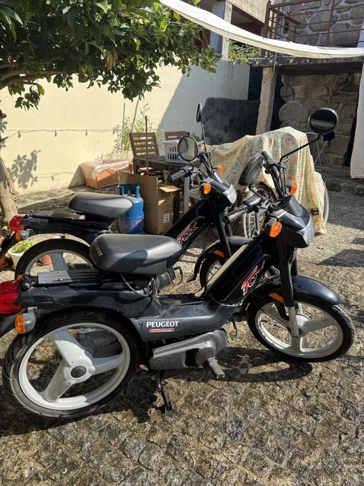Peugeot Fox 50cc Par de Motas Como Novas Sub 1000km