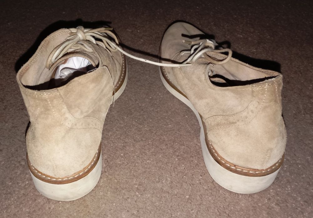 Жіночі замшеві ботіночки 38р.