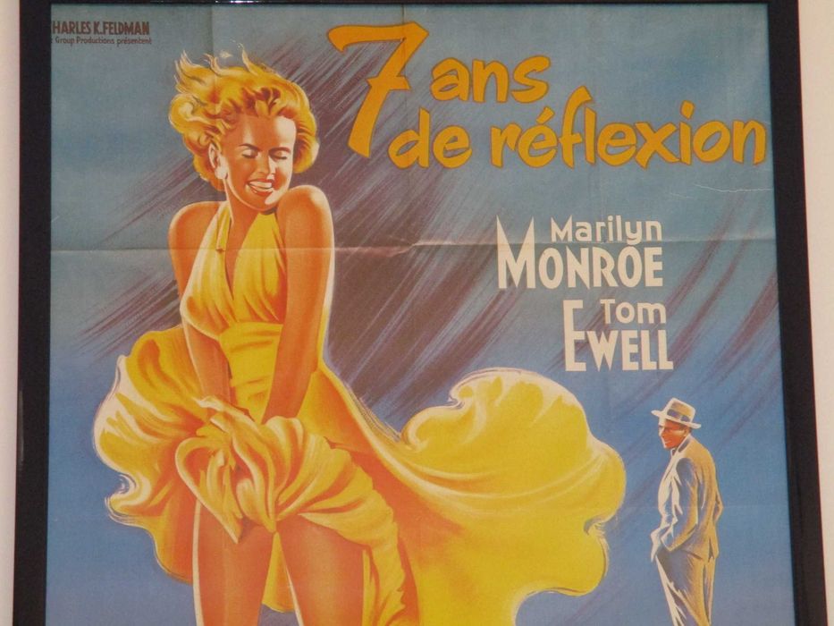 Poster filme Pecado mora ao lado Marilyn 1955