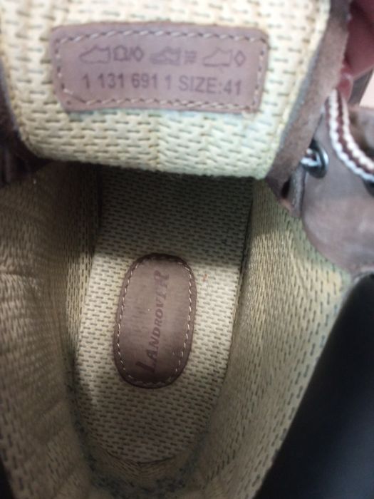 Шкіряні черевики Landrover. Устілка 26, 5 см