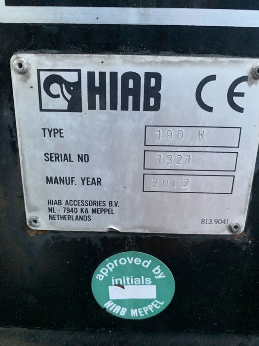 Продам кран маніпулятор hiab 190w-3