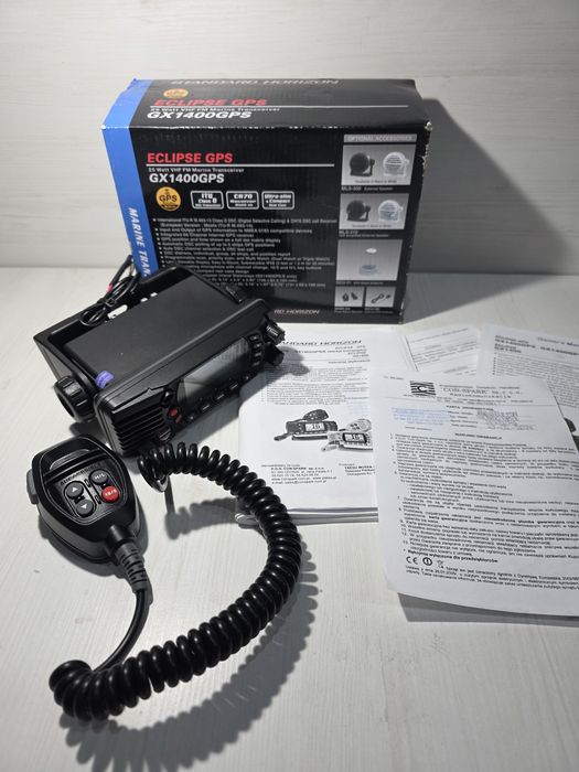 Radiotelefon morski VHF Standard Horizon GX1400GPS Eclipse-Stówka