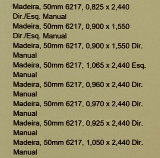 Persianas de Madeira Laminada Horizontais — Novas, Preço de Fábrica.