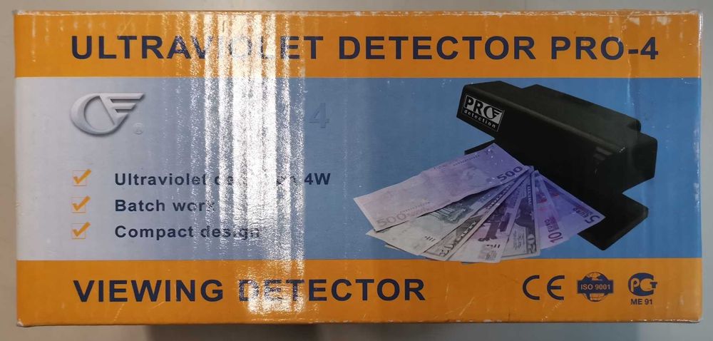 Pro Intellect Technology - Detector UV de notas falsas
