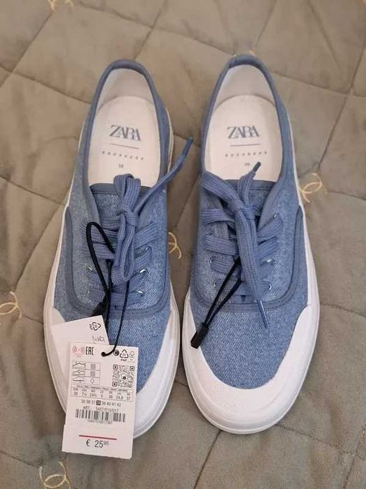 Джинсові кеди zara