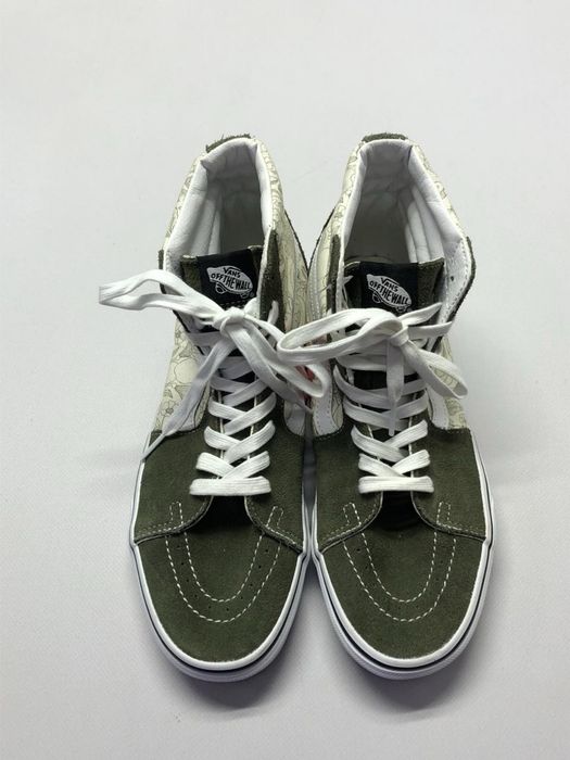 Vans Sk8-Hi у забарвленні Desert Skulls (Grape Leaf / White)