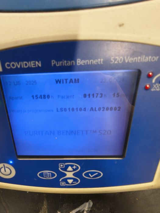 Respirator Covidien Puritan Bennett 560 Ventilato