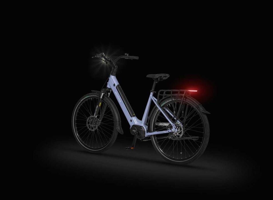 Rower Elektryczny ECOBIKE LX 100 Automatic Pearl