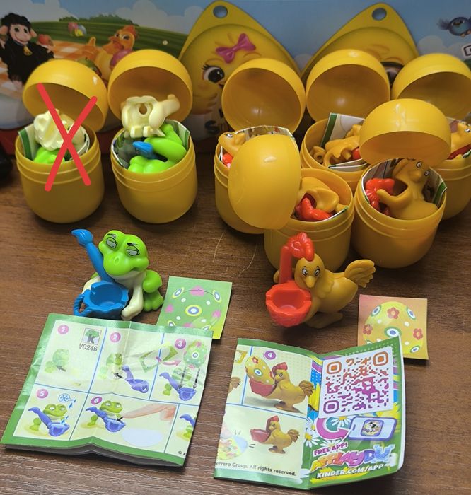 Кіндер Kinder пасхальна серія