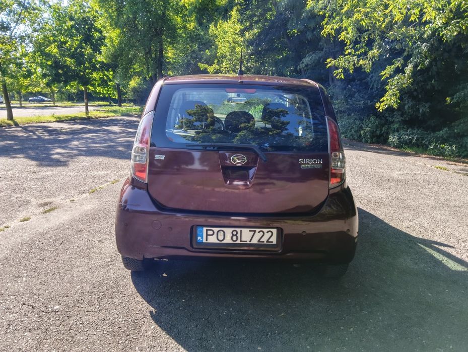 Daihatsu Sirion benzyna 1,3 2009 rok