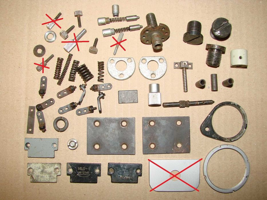 Запчасти микроскопа Биолам Ломо (см.фото) для советских микроскопов