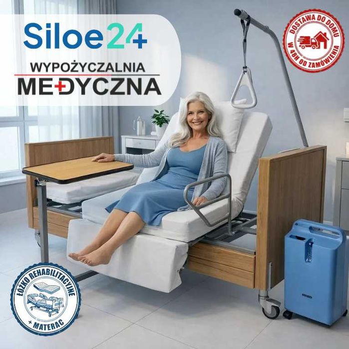 Łóżko rehabilitacyjne 2F/3F – wynajem | Sprzęt medyczny, szybka obsługa