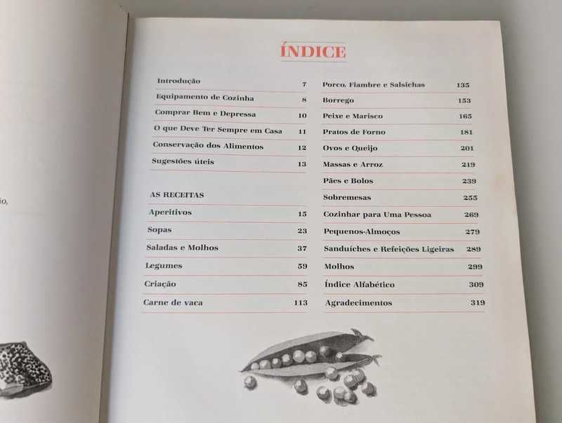 Vários livros de culinária