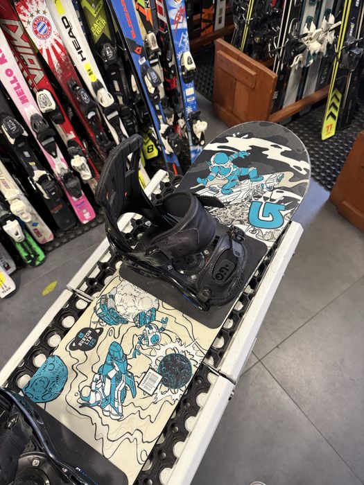 Deska snowboardowa BURTON 125 cm + wiązania burton s/m Sklep Kraków