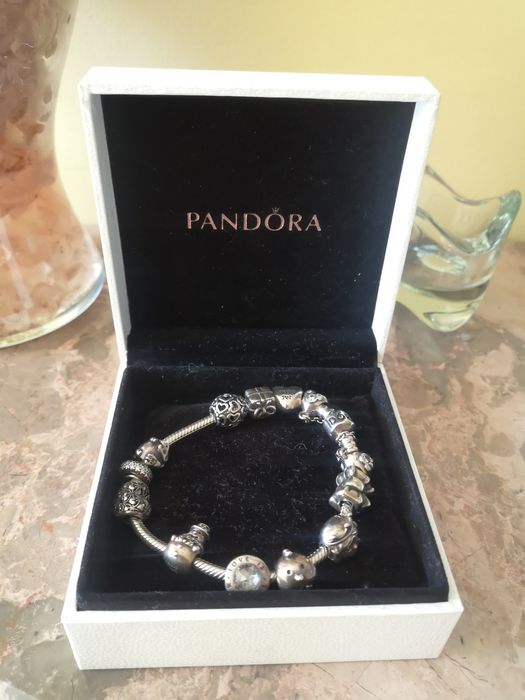 Pulseira pandora + pendentes