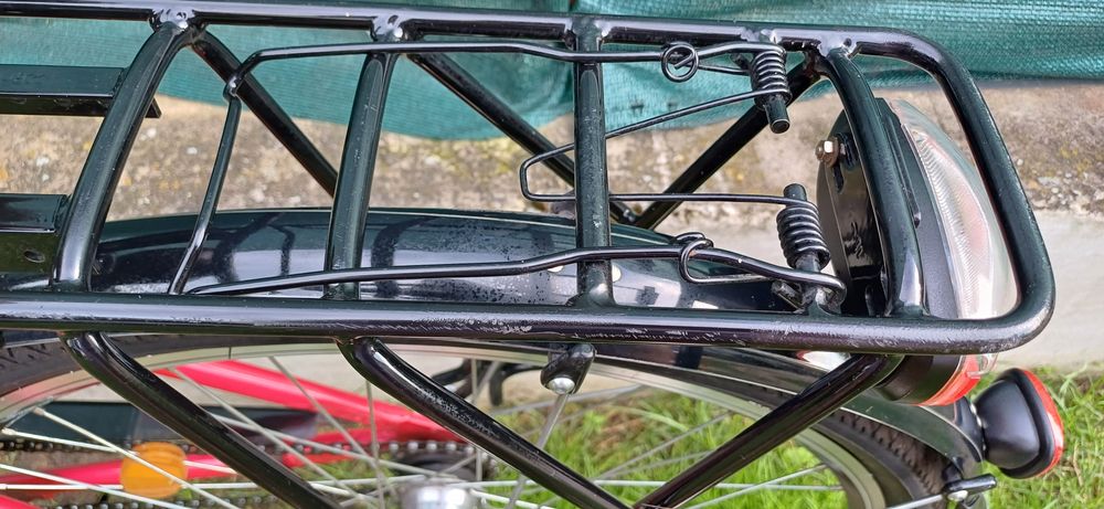 Czerwony rower miejski BURGHADRT