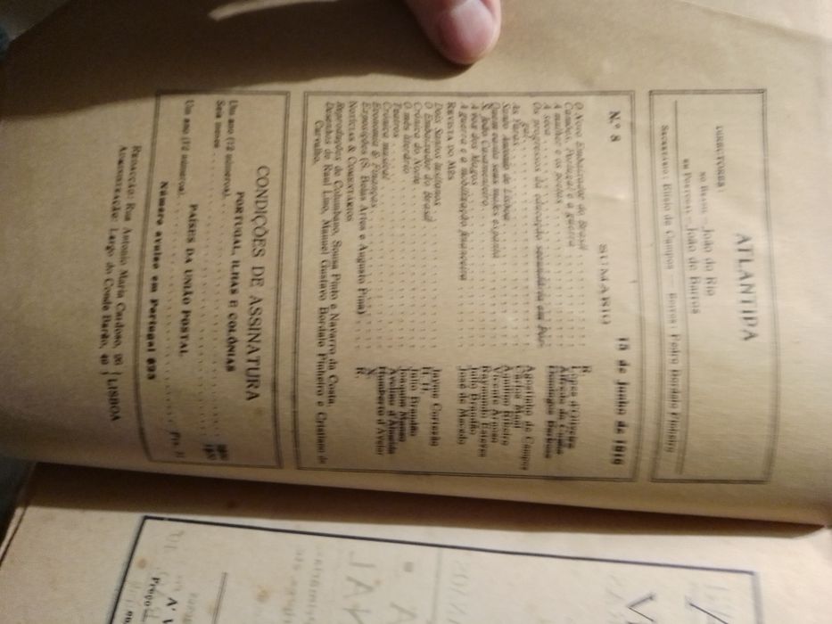 Atlantida-Mensario Artistico-Portugal Brasil-N8-16-10E-Batalh5EDesde2E