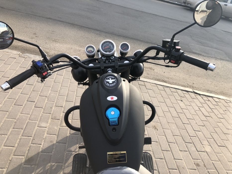 Мотоцикл KV Loncin 250 Renegade Black Matt Новий Гарантія Сервіс