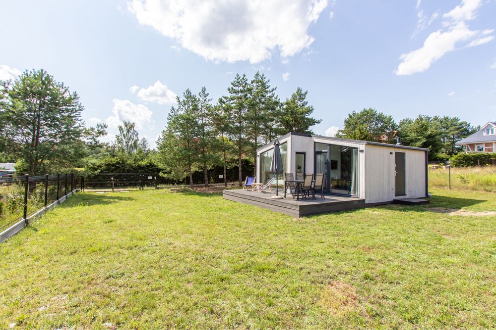 Domek letniskowy z widokiem na jezioro Spore