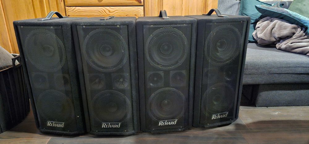 4x Aktywna Kolumna ReHard CS‑70 70W 100% sprawne ZESTAW