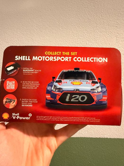 Carro miniatura Hyundai i20 Coupe WRC Motorsport  Shell Collection