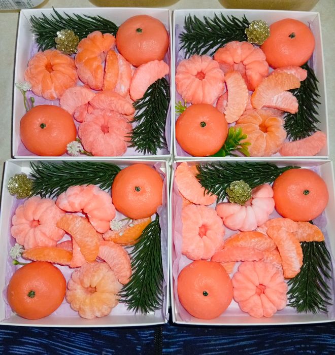 Набір новорічного мила