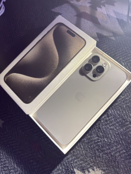 Iphone 15 pro max 256gb Cor Natural preço fixo