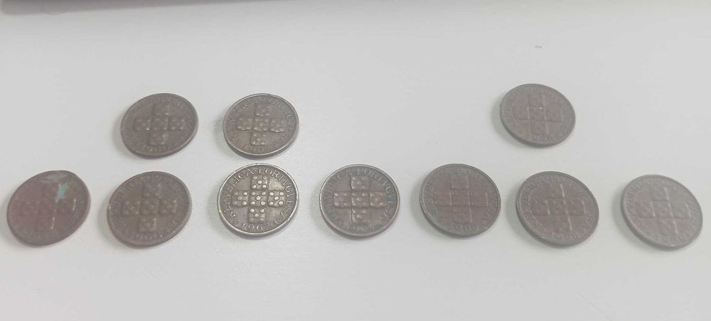 Lote moedas de 10 centavos - 10 Uni