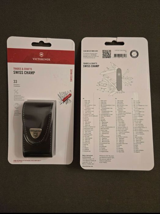 Нож Victorinox SwissChamp 1.6795 красный