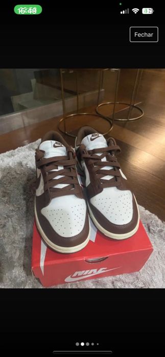 Nike dunk low cacao wow promoção natal 130€-110€