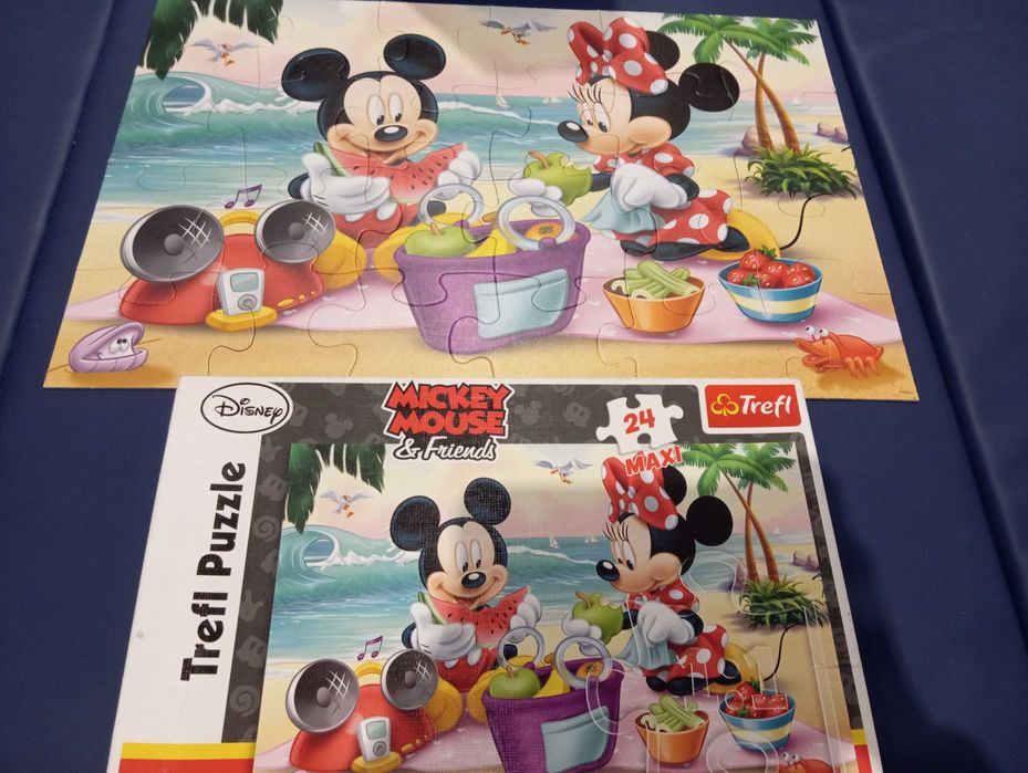 Puzzle Myszka Miki i Myszka Mini