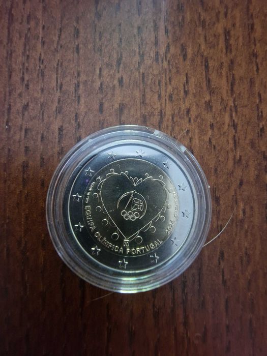 Conjunto Moeda Equipa Olímpica Portugal 2024 (UNC, BNC e Proof)