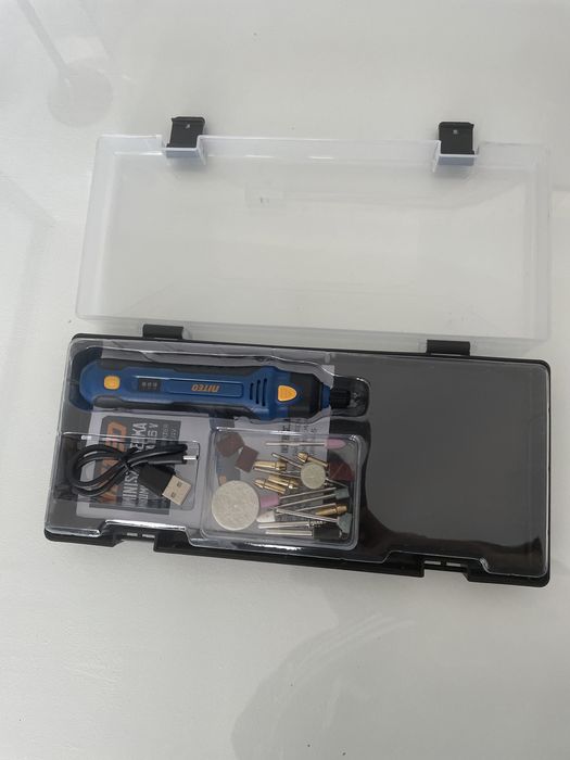 Niteo Mini Szlifierka akumulatorowa 3,6V 700mAh 3 prędkości obrotowe