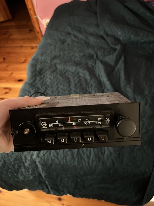 Oryginalne radio samochodowe OPEL – vintage / klasyk