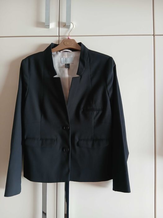 Żakiet czarny, H&M, 14