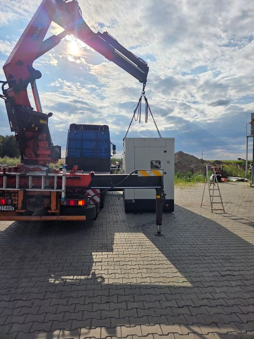 HDS 40 T 36 m usługi dźwigowe transportowe niskopodwoziowe platforma