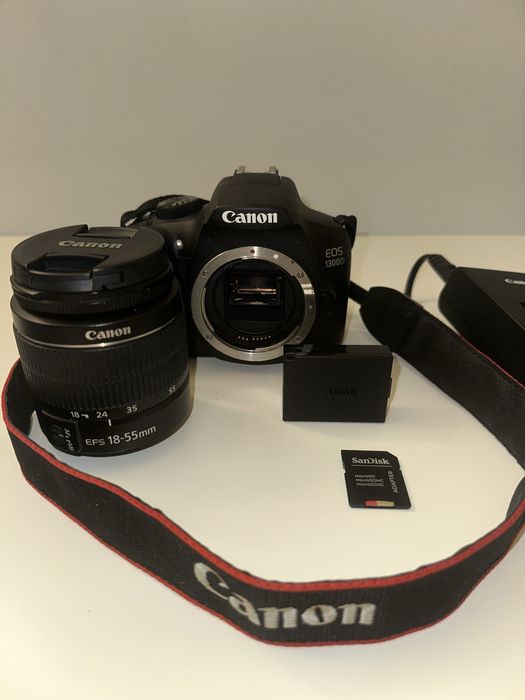 Canon EOS 1300D + Objetiva 18-55mm