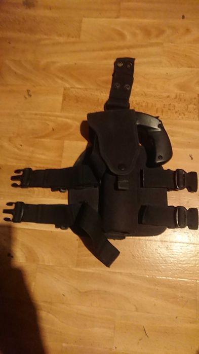 Kabura udowa z regulacją na gaz typu gaśnica 275 ml - 550 ml.