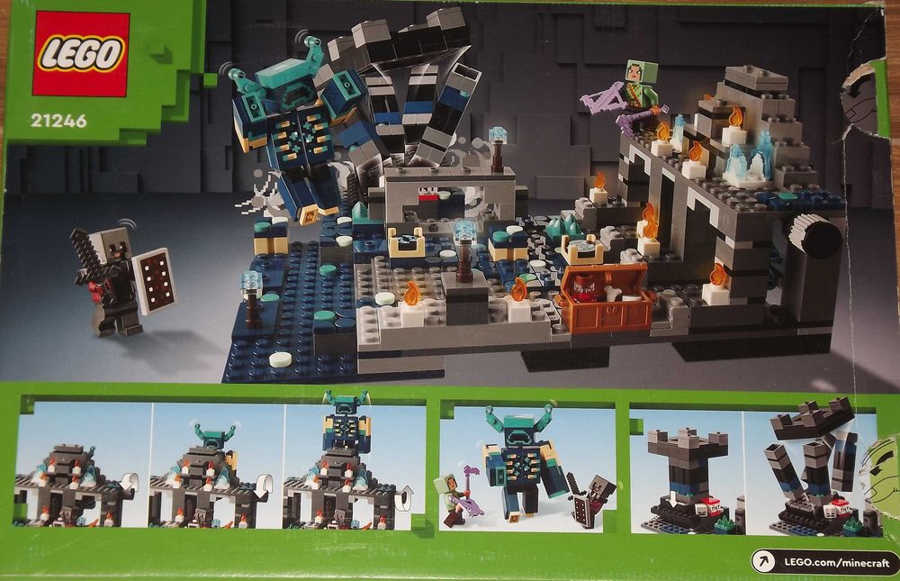 Lego Minecraft Bitwa w Mrocznej głębi 21246