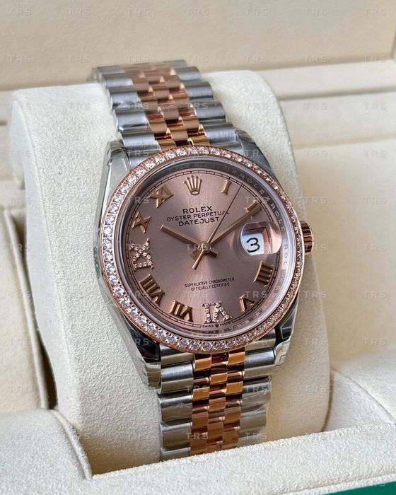 Годинник Datejust 36mm 126281RBR Rose