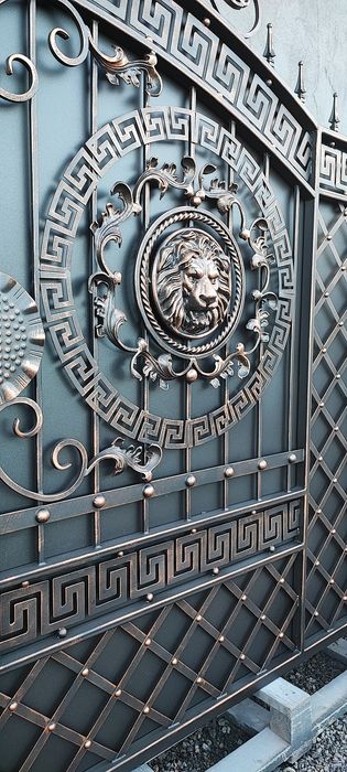 Ворота. Ковані ворота. Кованые ворота. Ворота з ковкою. Брама. Калітка
