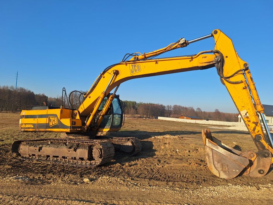 Koparka gąsienicowa JCB JS200L JS220