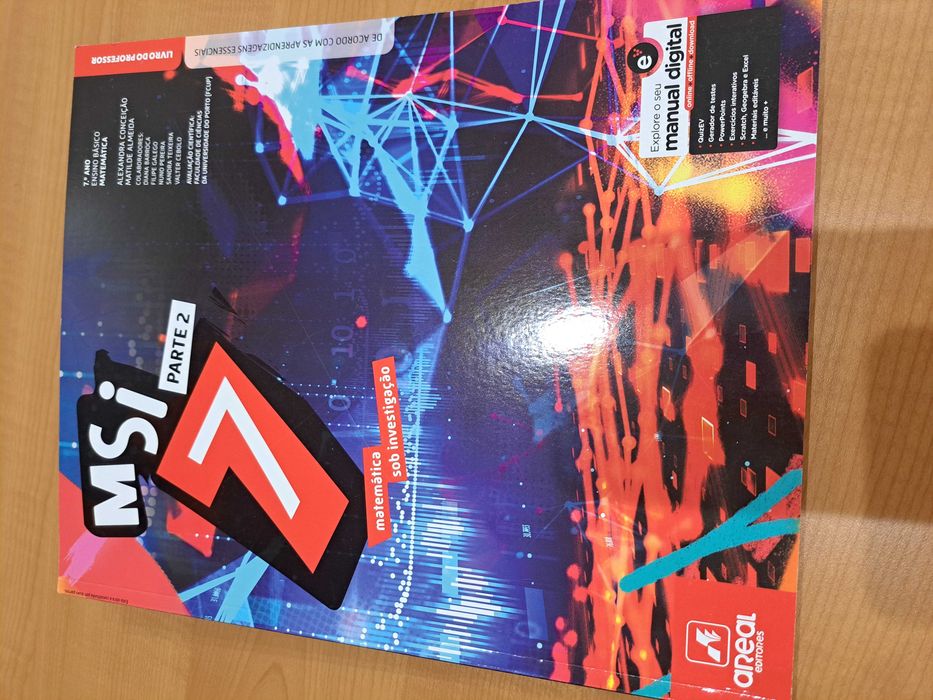 Manual de matemática - MSi7 - Só 14€