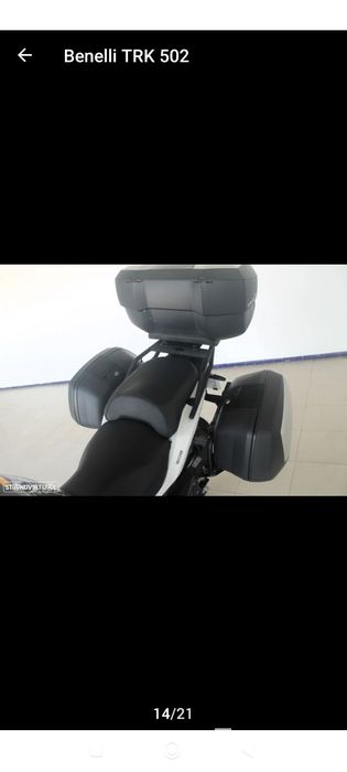 Benelli trk  502 impecável