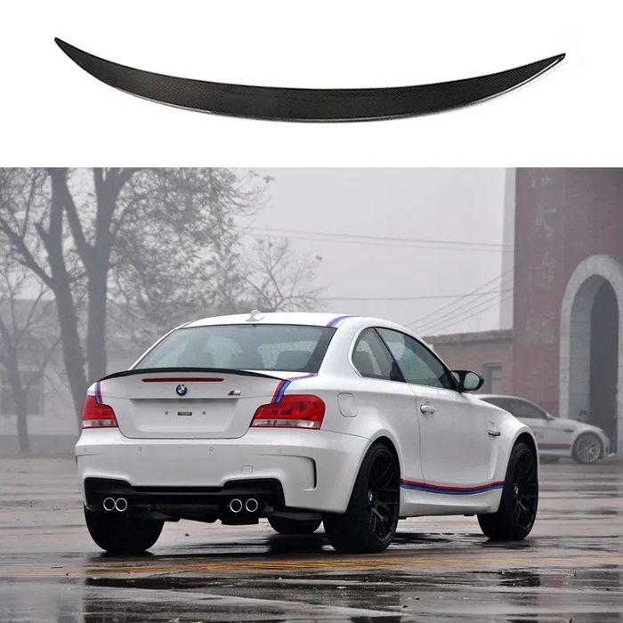 LIP SPOILER AILERON BMW SÉRIE 1 E82 E88 M PERFORMANCE  COMPATÍVEL COM OS MODELOS COUPÉ E CÁBRIO.